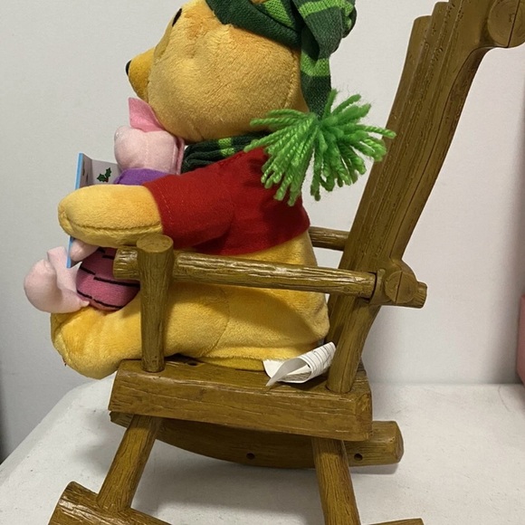 Disney Plush Winnie the Pooh and Piglet with Blue Book - Picture 3 of 5